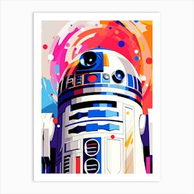 Star Wars R2d2 3 Art Print