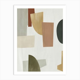 Abstract Shapes 1 Art Print