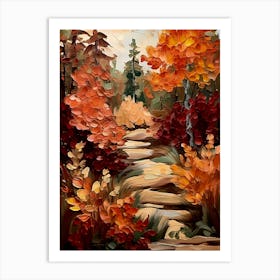 Autumn Path Art Print