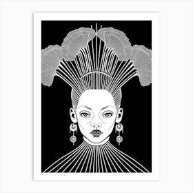 Asian Woman 35 Art Print