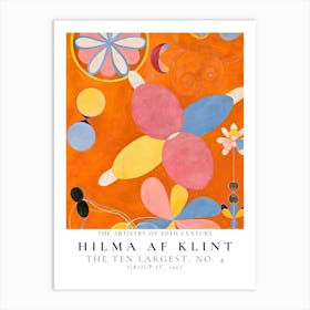 Hilma Af Klint Ten Largest No 4 Art Print