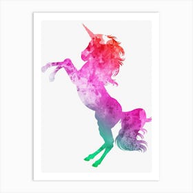 Animal Negative Space ― Fantasy Horse Art Print