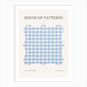 Checkered Pattern Poster 15 Art Print