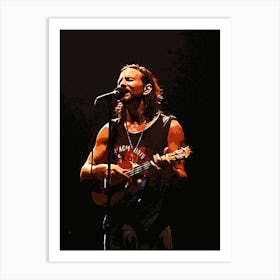 Eddie Vedder Lead pearl jam music band Art Print