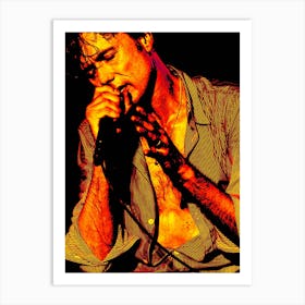 Brett Anderson suede britpop band music 24 Art Print