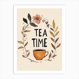 Tea Time (version 2) Art Print