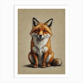 Fox!! Art Print