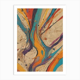 Abstract Painting 405 Art Print