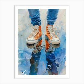 Reflections In Water Art Print