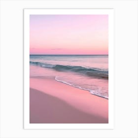 Sunset At The Beach 17 Art Print