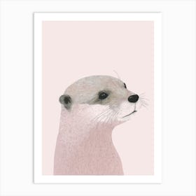 Little Otter Art Print