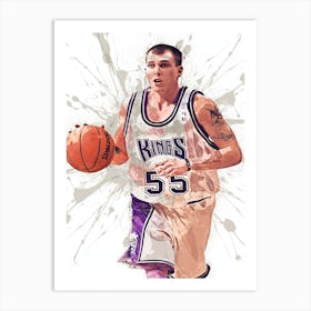 Jason Williams Sacramento Kings 1 Art Print