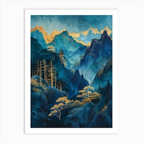 Asian Landscape 27 Art Print