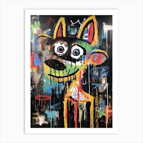 Cute dog 65 Art Print