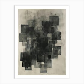 Squares 4 Art Print