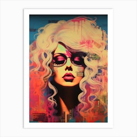 Christina Aguilera 2 Art Print