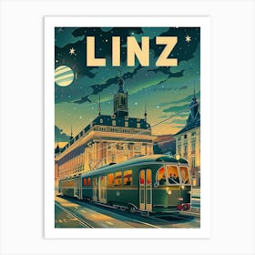 Linz Austria Art Print