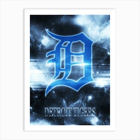 Detroit Tigers 1 Art Print