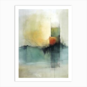 Abstract Sketches Art Print