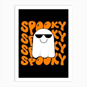 Spooky Cool Art Print