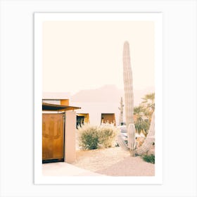 Palm Springs Home Art Print