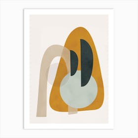 Abstract Shapes No 3 Art Print