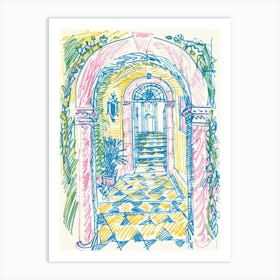 Doors And Gates Collection Bavaria, Germany 4 Art Print