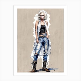 Marilyn Monroe 9 Art Print