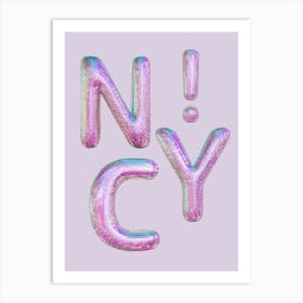 NYC! New York Print Art Print