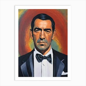 Anthony Quinn Illustration Movies Art Print