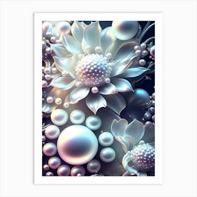 Pearls And Pearls Art Print