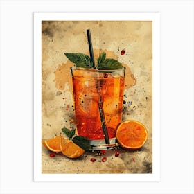 Aperol Spritz Art Print 272 Art Print