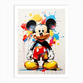 Mickey Mouse Art Print