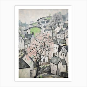 Hawkshead (Cumbria) Painting 4 Art Print