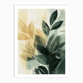 Leaves Canvas Print Art Print