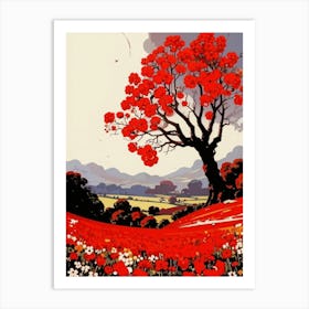 Red Poppies Art Print