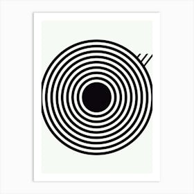 Sydney Abstract Space Minimalist Bauhaus Art Print