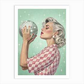 Disco Ball 4 Art Print