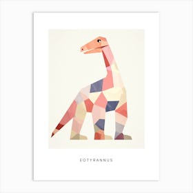 Nursery Dinosaur Art Eotyrannus 2 Poster Art Print