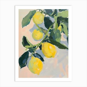 Lemons 4 Art Print