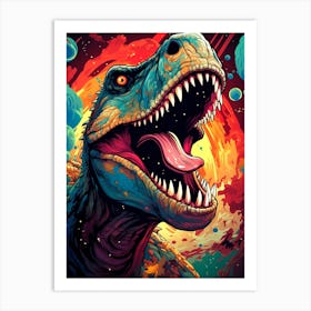 T - Rex Art Print