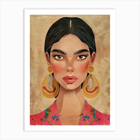 Mexican Girl 1 Art Print