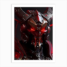 Diablo Robot Art Print