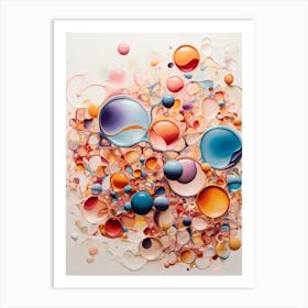 Bubbles 30 Art Print