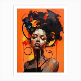 African Woman 30 Art Print