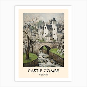 Castle Combe (Wiltshire) Painting 6 Travel Poster Art Print