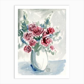 Floral Painting 002 Art Print