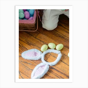 Easter Egg Hunt 1 Art Print