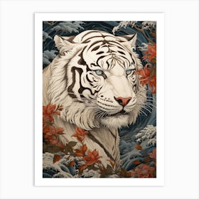 White Tiger 2 Art Print