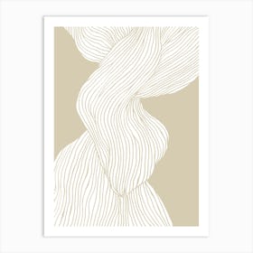 Fibers No 3 Art Print